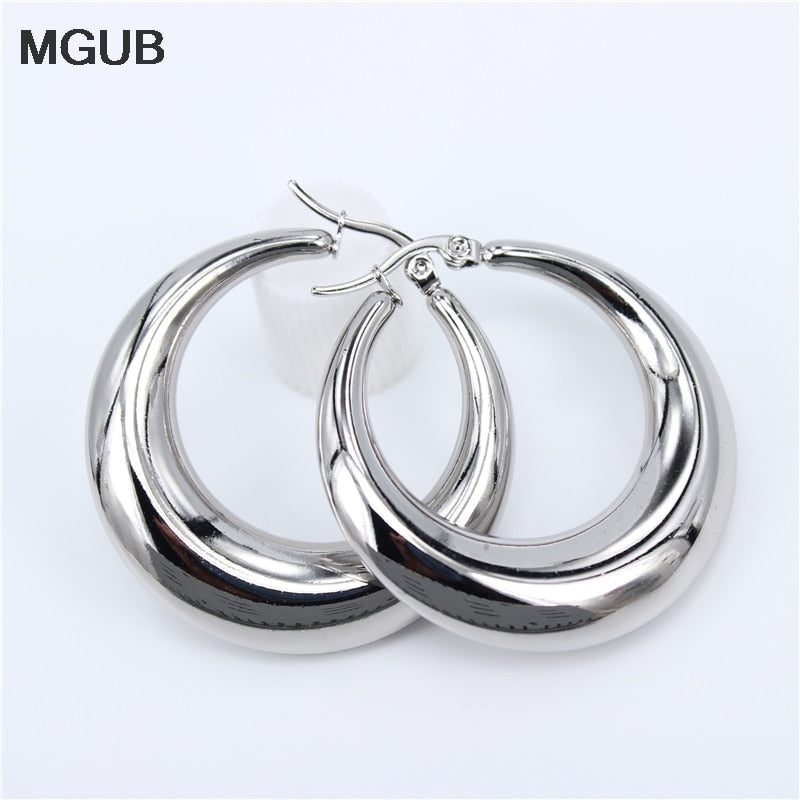 Smooth Exquisite Hoop Earrings - Ausome Goods