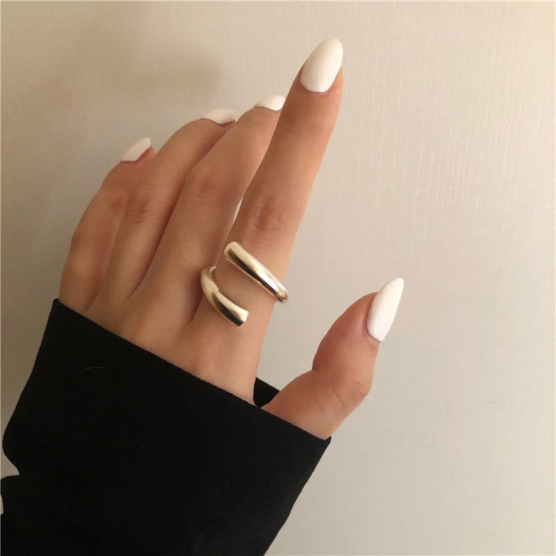 Retro Style Droplets Cross Ring - Ausome Goods