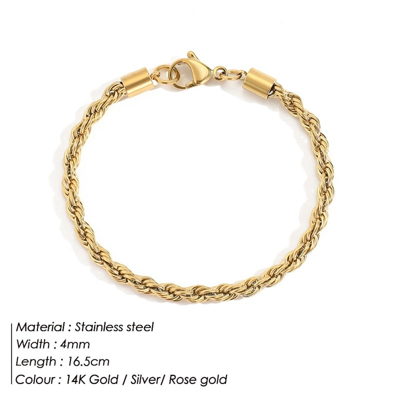 Hip Hop Chain Bracelet for Woman - Ausome Goods